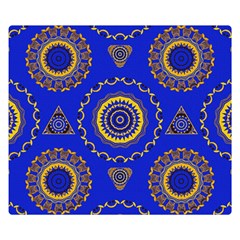 Abstract Mandala Seamless Pattern Double Sided Flano Blanket (small)  by Nexatart