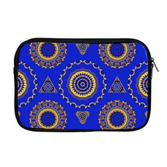 Abstract Mandala Seamless Pattern Apple Macbook Pro 17  Zipper Case by Nexatart