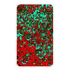 Red Turquoise Abstract Background Memory Card Reader by Nexatart