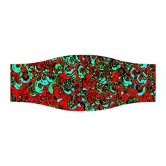 Red Turquoise Abstract Background Stretchable Headband