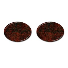 Olive Seamless Abstract Background Cufflinks (oval) by Nexatart