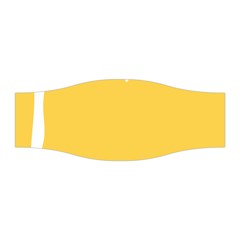 Beer Foam Yellow White Stretchable Headband