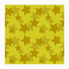 Yellow Star Medium Glasses Cloth by Mariart