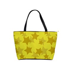 Yellow Star Shoulder Handbags by Mariart