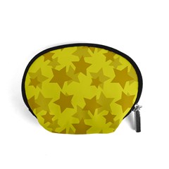 Yellow Star Accessory Pouches (small)  by Mariart