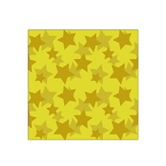 Yellow Star Satin Bandana Scarf by Mariart