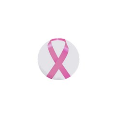 Breast Cancer Ribbon Pink 1  Mini Buttons by Mariart