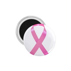 Breast Cancer Ribbon Pink 1 75  Magnets