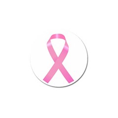 Breast Cancer Ribbon Pink Golf Ball Marker (10 Pack) by Mariart