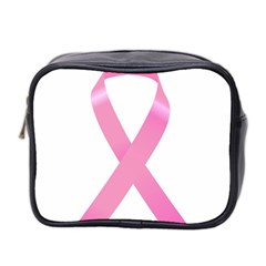 Breast Cancer Ribbon Pink Mini Toiletries Bag 2-side by Mariart