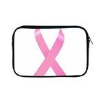 Breast Cancer Ribbon Pink Apple iPad Mini Zipper Cases Front