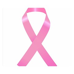 Breast Cancer Ribbon Pink Double Sided Flano Blanket (small)  by Mariart