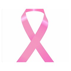 Breast Cancer Ribbon Pink Double Sided Flano Blanket (medium)  by Mariart