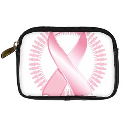 Breast Cancer Ribbon Pink Girl Women Digital Camera Cases by Mariart