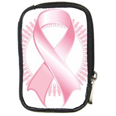 Breast Cancer Ribbon Pink Girl Women Compact Camera Cases by Mariart