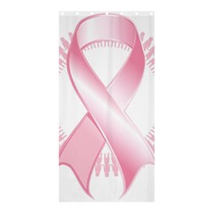 Breast Cancer Ribbon Pink Girl Women Shower Curtain 36  X 72  (stall)  by Mariart