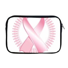 Breast Cancer Ribbon Pink Girl Women Apple Macbook Pro 17  Zipper Case by Mariart