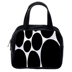 Dalmatian Black Spot Stone Classic Handbags (one Side) by Mariart