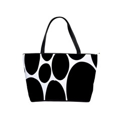 Dalmatian Black Spot Stone Shoulder Handbags by Mariart