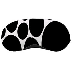 Dalmatian Black Spot Stone Sleeping Masks by Mariart