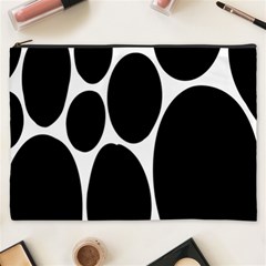 Dalmatian Black Spot Stone Cosmetic Bag (xxxl) 