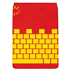 Firewall Bridge Signal Yellow Red Flap Covers (l)  by Mariart