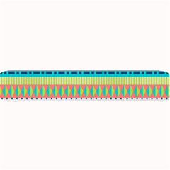 Aztec Triangle Chevron Wave Plaid Circle Color Rainbow Small Bar Mats by Mariart