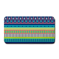 Aztec Triangle Chevron Wave Plaid Circle Color Rainbow Medium Bar Mats by Mariart