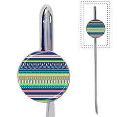 Aztec Triangle Chevron Wave Plaid Circle Color Rainbow Book Mark