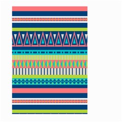 Aztec Triangle Chevron Wave Plaid Circle Color Rainbow Large Garden Flag (Two Sides)