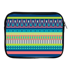 Aztec Triangle Chevron Wave Plaid Circle Color Rainbow Apple Ipad 2/3/4 Zipper Cases by Mariart