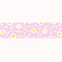 Flower Floral Sunflower Pink Yellow Large Bar Mats by Mariart