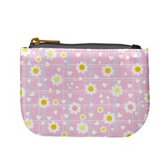 Flower Floral Sunflower Pink Yellow Mini Coin Purses by Mariart