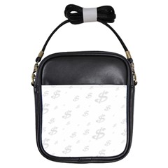 Dollar Sign Transparent Girls Sling Bags by Mariart