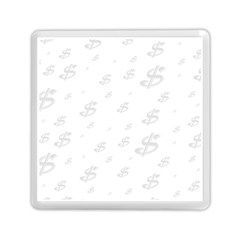 Dollar Sign Transparent Memory Card Reader (square)  by Mariart