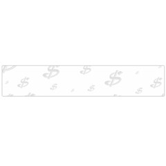 Dollar Sign Transparent Flano Scarf (large) by Mariart