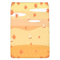 Dragonfly Leaf Orange Flap Covers (l)  by Mariart