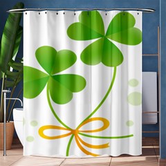 Flower Floralleaf Green Reboon Shower Curtain 60  X 72  (medium)  by Mariart