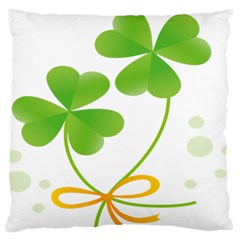 Flower Floralleaf Green Reboon Standard Flano Cushion Case (two Sides) by Mariart