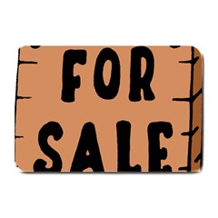 For Sale Sign Black Brown Plate Mats by Mariart