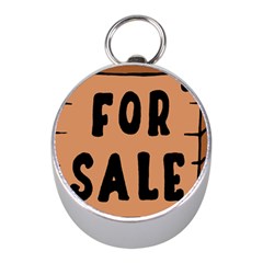 For Sale Sign Black Brown Mini Silver Compasses by Mariart