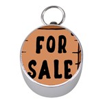 For Sale Sign Black Brown Mini Silver Compasses Front