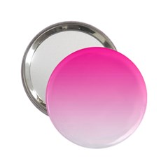 Gradients Pink White 2 25  Handbag Mirrors by Mariart