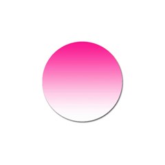 Gradients Pink White Golf Ball Marker (10 Pack) by Mariart