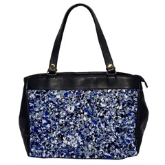 Electric Blue Blend Stone Glass Office Handbags by Mariart