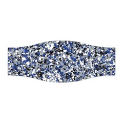 Electric Blue Blend Stone Glass Stretchable Headband