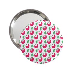 Fruit Pink Green Mangosteen 2 25  Handbag Mirrors by Mariart