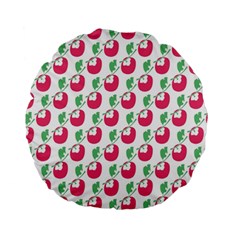 Fruit Pink Green Mangosteen Standard 15  Premium Round Cushions by Mariart