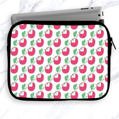 Fruit Pink Green Mangosteen Apple Ipad 2/3/4 Zipper Cases by Mariart