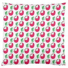 Fruit Pink Green Mangosteen Large Flano Cushion Case (two Sides) by Mariart